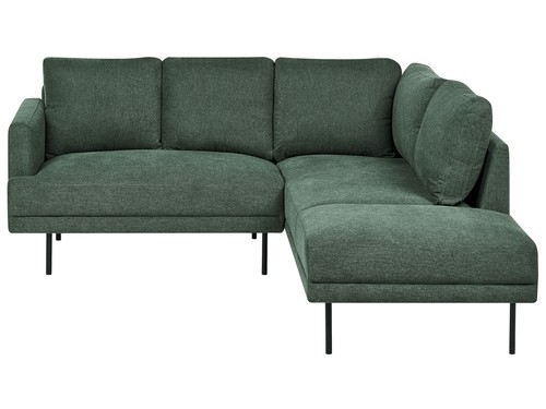 Canapé angle moderne vert - d'angle,
