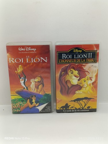 Lot vhs walt - 2,