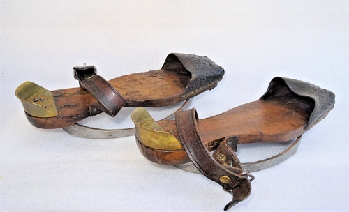 Rare paire soques patins - paire, ou
