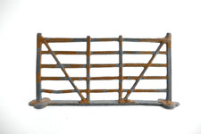 Antique Toy Diorama Decor Farm Barrier Fence - Length 9cm High 4.2cm