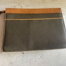 Aunthentic Leather Sac /Porte Document  CHARLES JOURDAN Vintage Bag 38x28x8cm