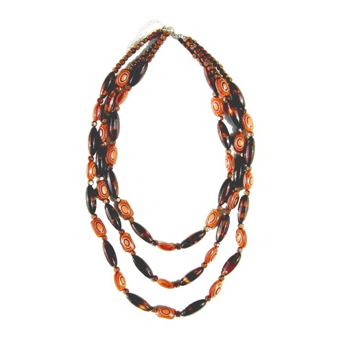 Collier amelia marron - amelia,