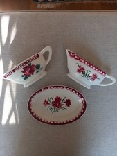 Lot De 2 Saucieres et 1 ravier