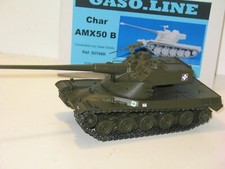 GASO LINE, French Military AMX 50 B Tank 60 Tones Tracked SOLIDO 1:50 Metal