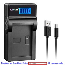 Kastar Battery LCD Charger for