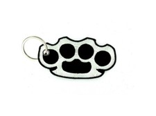 Keychain embroidered patch