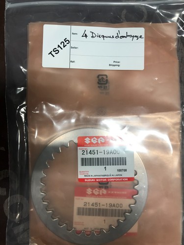 Disques embrayages suzuki - disques, d'embrayages