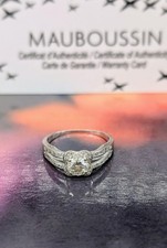 Bague Mauboussin Chance of love n°5 en or blanc et diamants Or 750 Millième (18