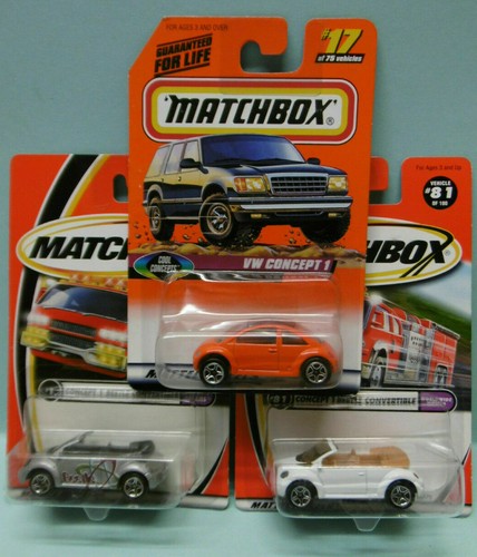 Matchbox lot 3 volkswagen - lot,