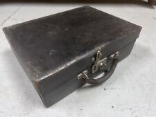 Zingraff Paris Valise Cuir Gainé Ancien XIXeme Luxe Style Hermès