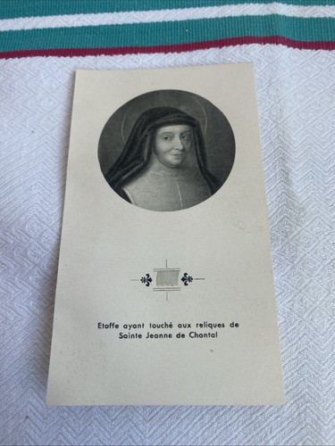 Ancienne carte reliquaire - carte,