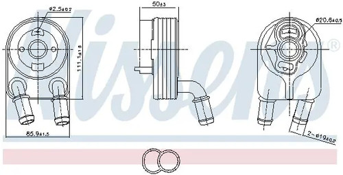 Radiateur huile moteur - radiateur, d'huile