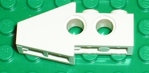 Lego technic white wing front - lego,