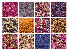 Confettis naturels de fleurs