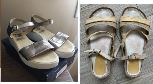 Sandales pointure tout cuir - sandales,