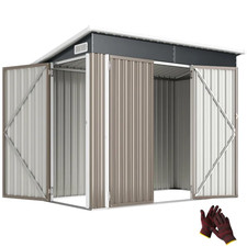 Outsunny Abri Jardin Acier