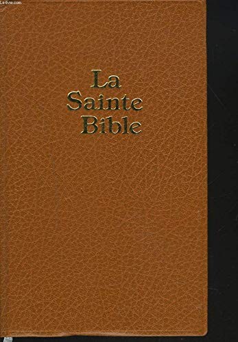 Sainte bible version louis - sainte,