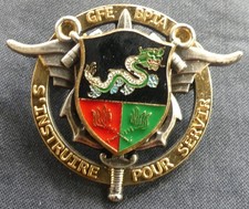 Insigne militaire  GFE de la