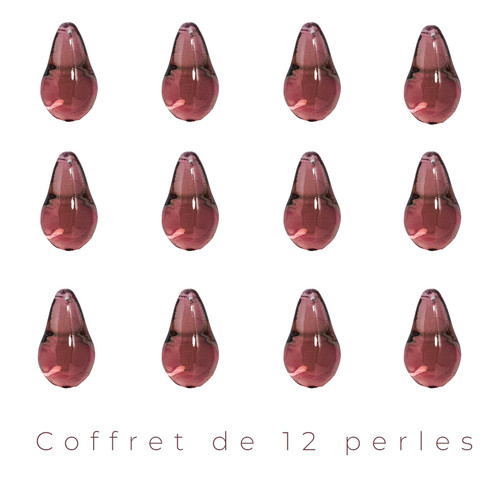 Perles poires décoratives - , en