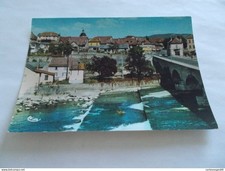 73 SAINT GENIX SUR GUIERS SAVOIE VUE PANORAMIQUE LE PONT SUR LE GUIERS 1966