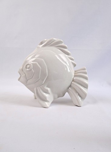 Poisson art déco signé géo - poisson,