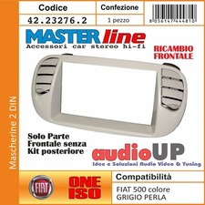 Masque 2 DIN Fiat Nouvelle 500