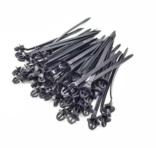Push mount zip ties nylon - ties, car