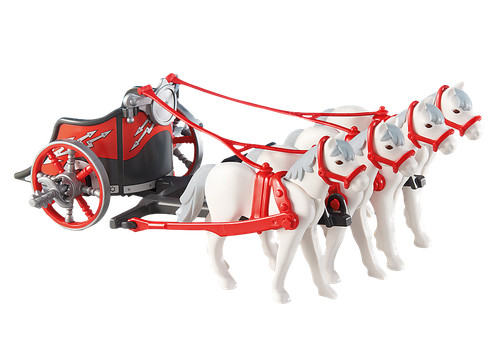 Playmobil 6496 quadrige romain - quadrige,