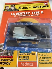 hatchet 1/43 - Blake and Mortimer the bentley type R No. 24 with booklet