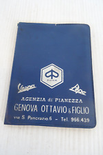 Piaggio Vespa Ape Genoa document holder with boxer booklet