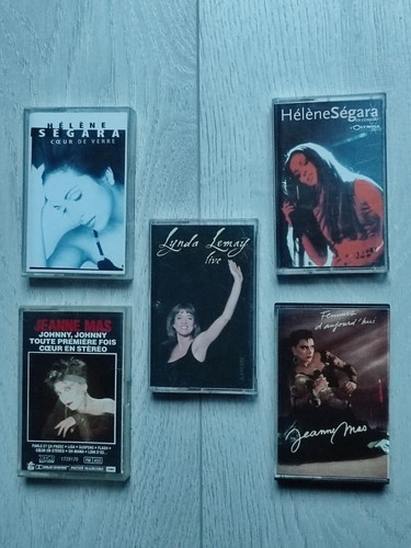 Lot cassettes audio - k7,