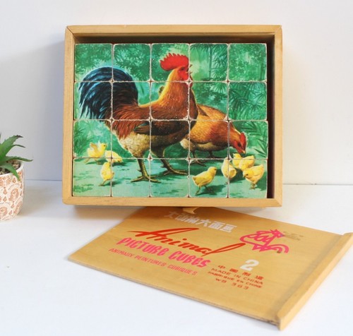 Coffret cubes rétro - 20,