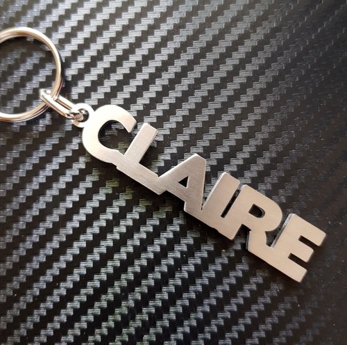 Claire porte clé - claire, acier