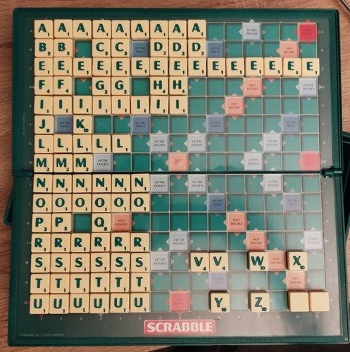 Jeu société scrabble - jeu, de