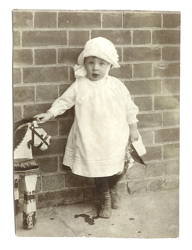 G1739 enfant cheval - enfant., à