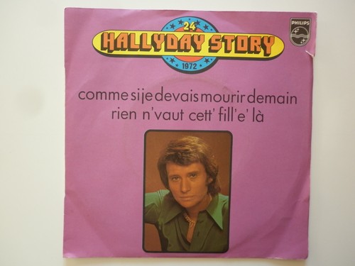 Johnny hallyday 45t vinyle - 45t, sp