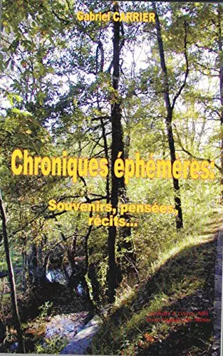 Chroniques éphémères - chroniques,