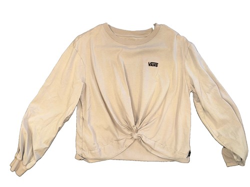 Vans womens small beige twist - small,