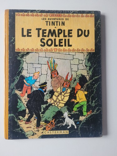 Superbe tintin le temple du - -,