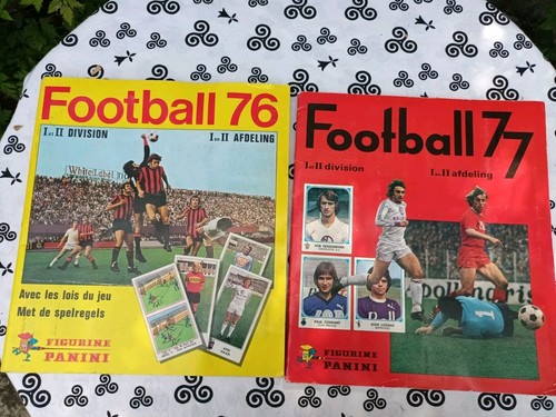 Albums panini belgique 1ère - 2,