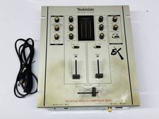 JUNK Technics SH-EX1200 Silver Audio Mixer Power check only from Japan
