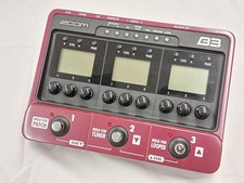 Zoom B3 Basse Effets & Ampère Simulateur De Multi Pédale Utilisé Japon