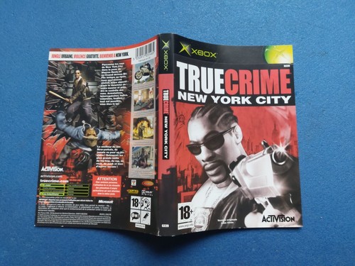 Xbox jaquette cover true crime - true,