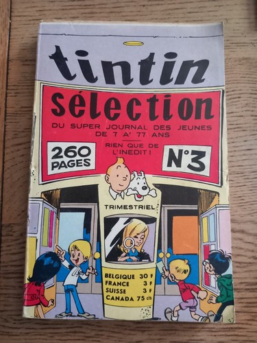 Tintin sélection n 3 - bd.,