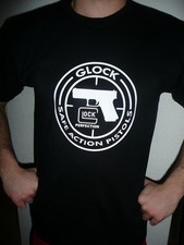   T SHIRT noir pistolet GLOCK