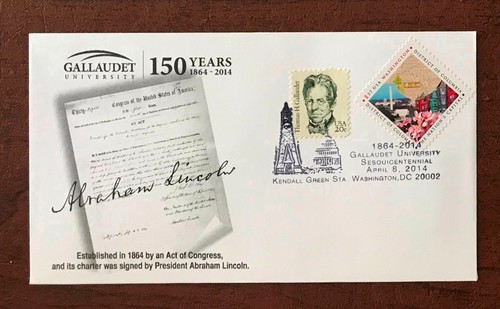 Special postmark gallaudet - special,