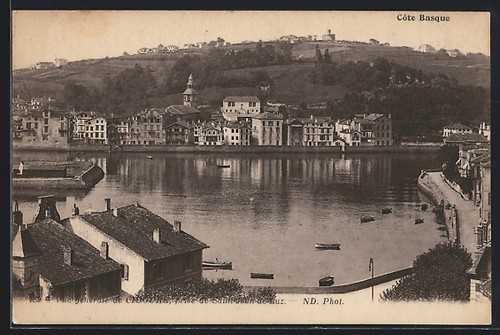 Cpa ciboure prise de - cpa,