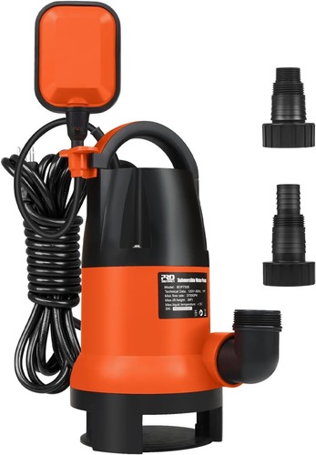 Sump pump 1hp 3700gph - pump,