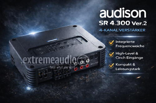 Amplificateur canaux audison - amplificateur,
