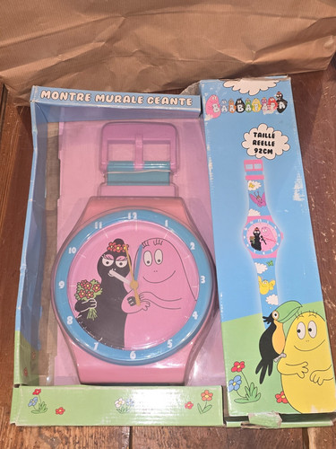 Montre geante barbapapa - barbapapa,